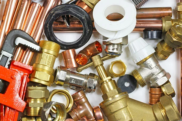 Plumbing fittings and fixtures